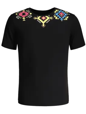 Trendy Geometric Printed Tee