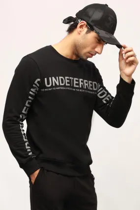 Undeterred Reflector Print Sweatshirt - W22 - USW012R