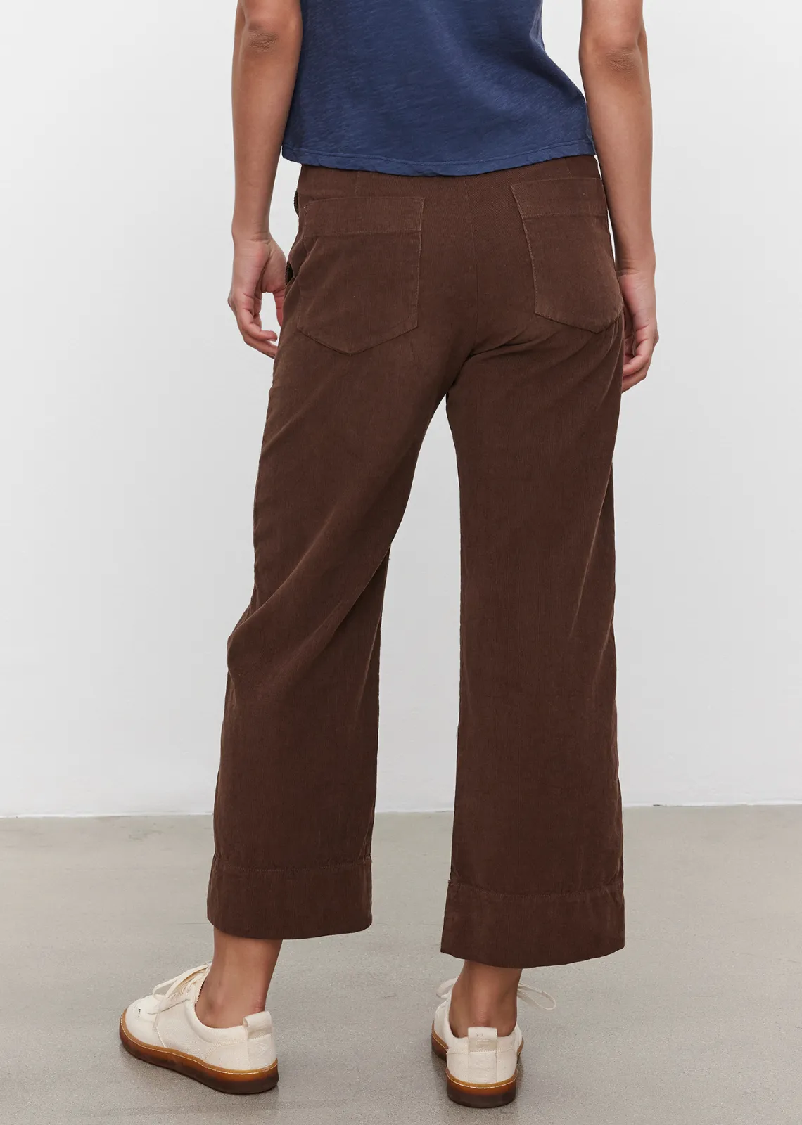 Velvet Vera Cotton Corduroy Cropped Pant