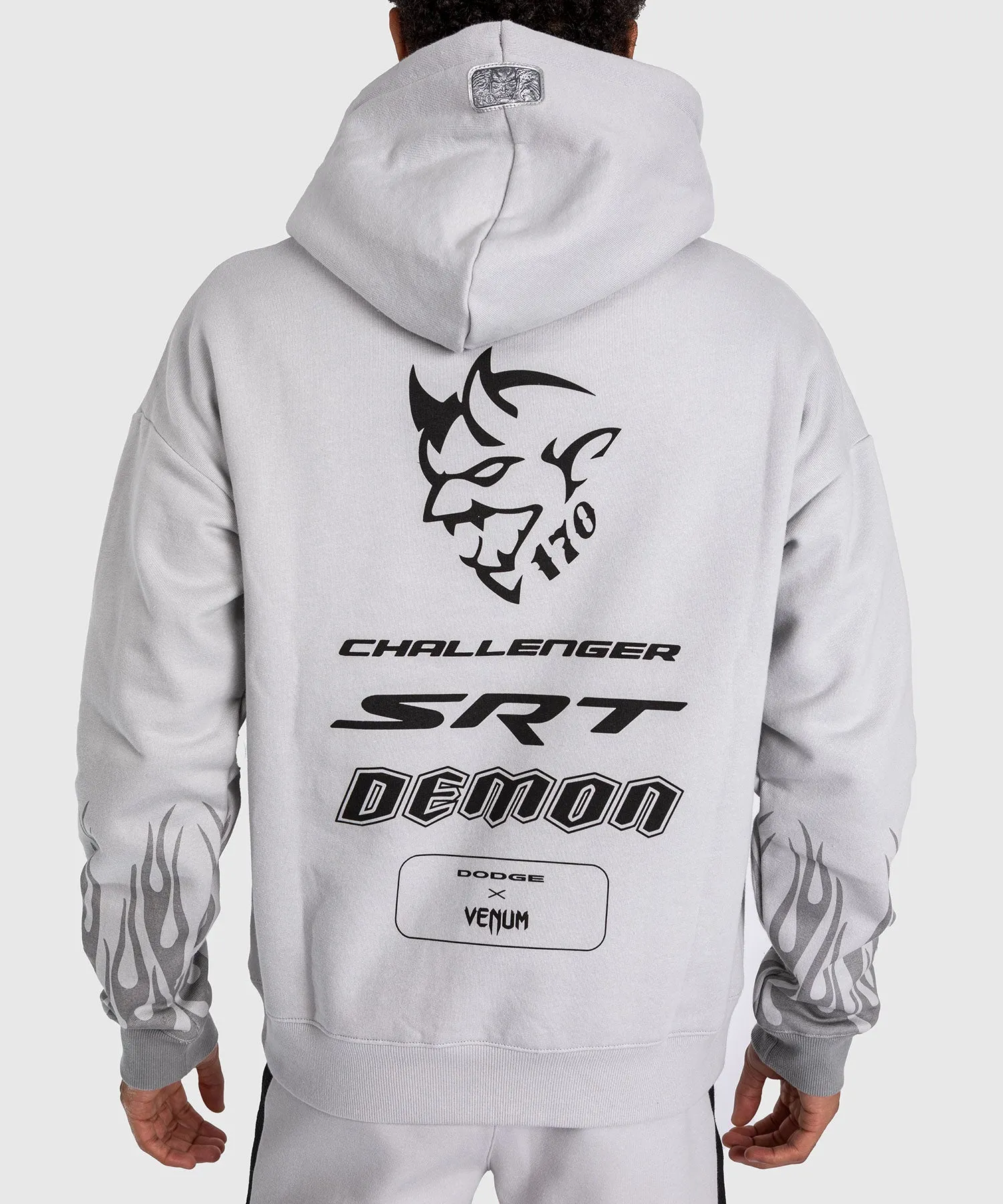 Venum x Dodge Challenger SRT Demon 170 Pullover Hoodie - Grey