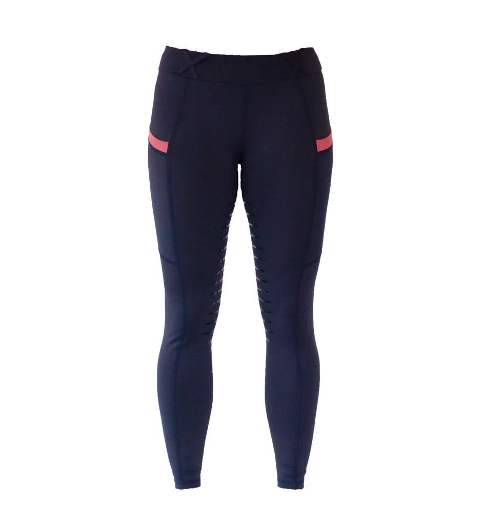 Volar Equestrian Riding Tights - Black