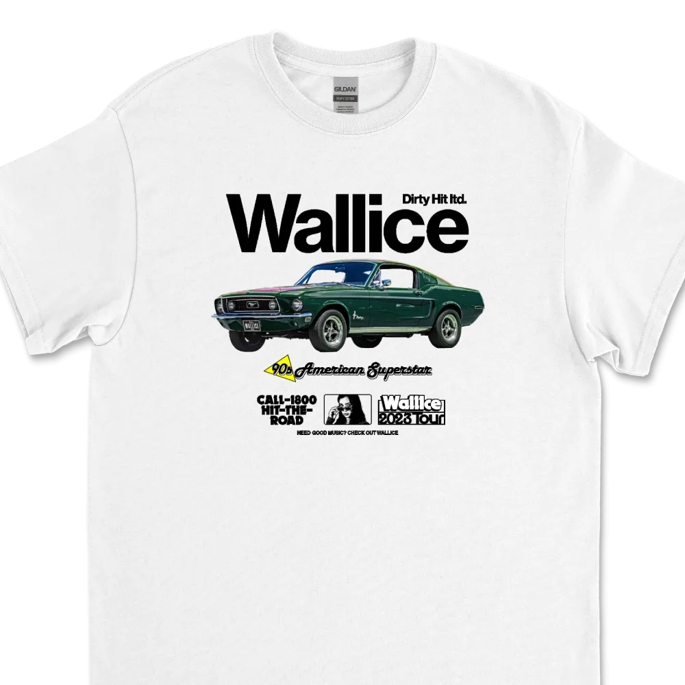 Wallice / White T-Shirt