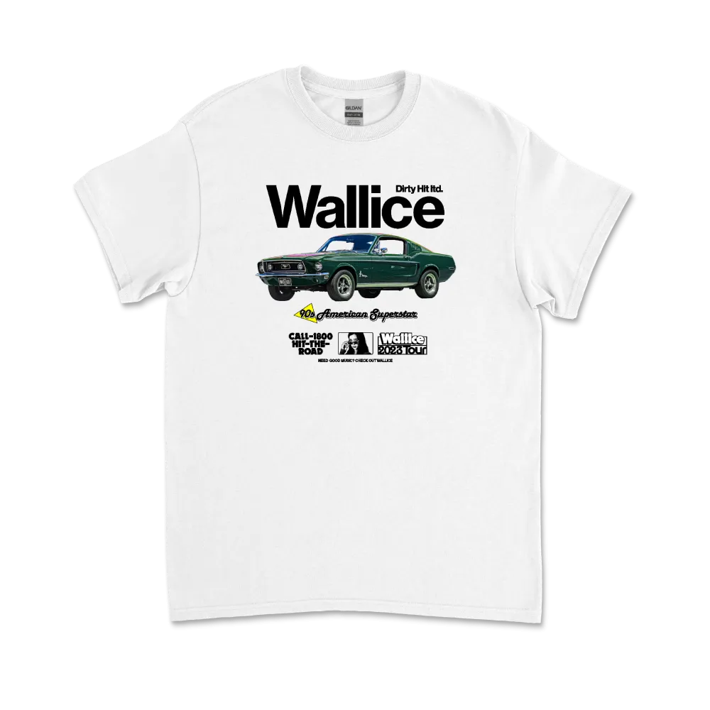 Wallice / White T-Shirt