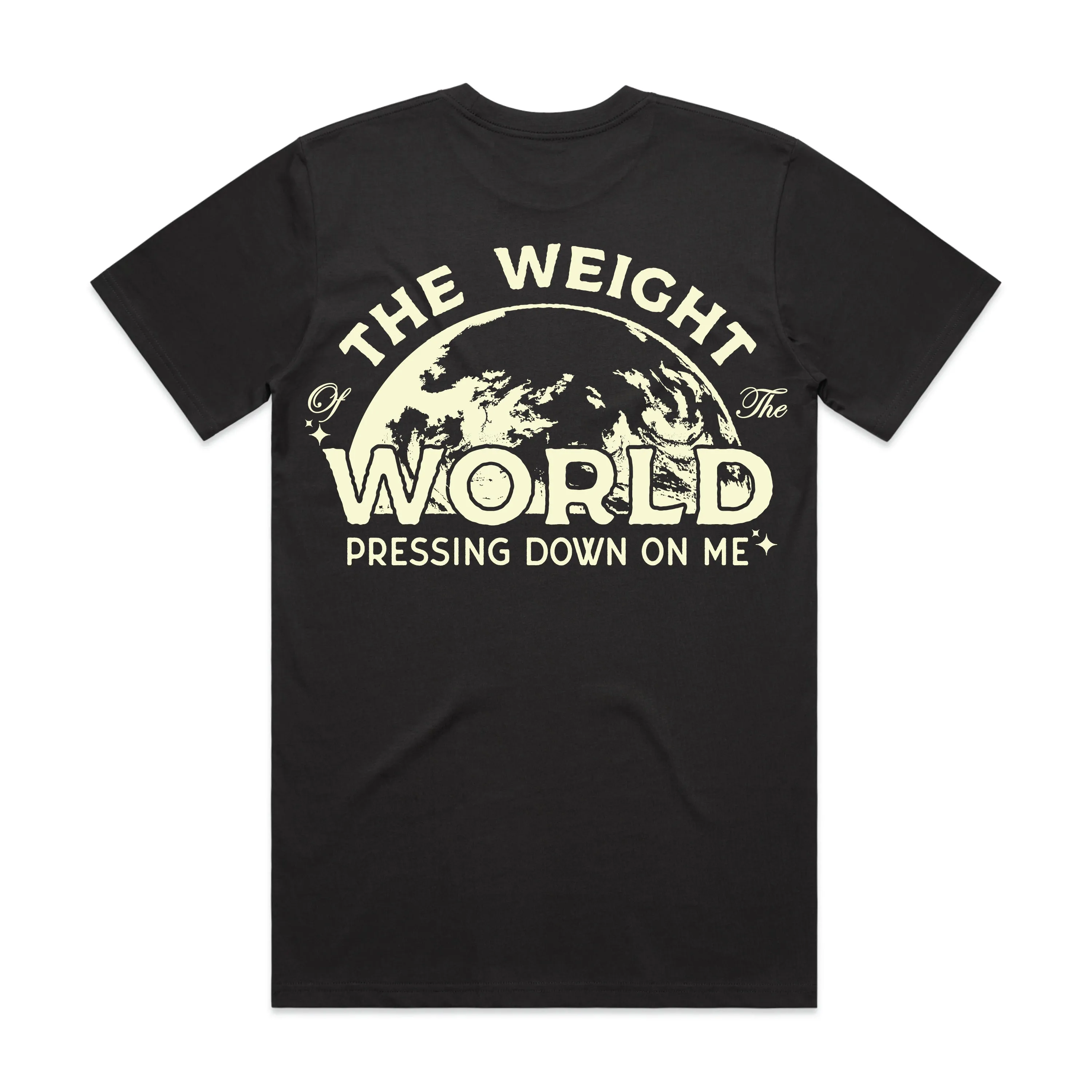 Weight Of The World Black - Tee