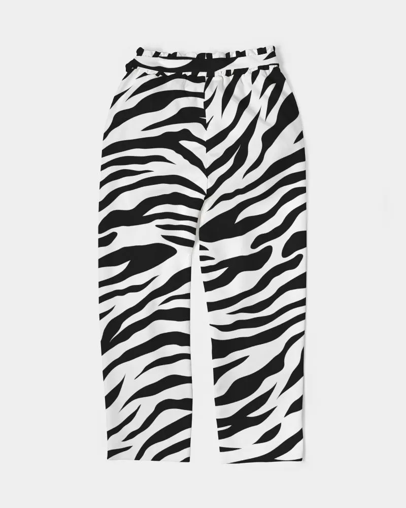 White Tiger Women's Belted Tapered Pants