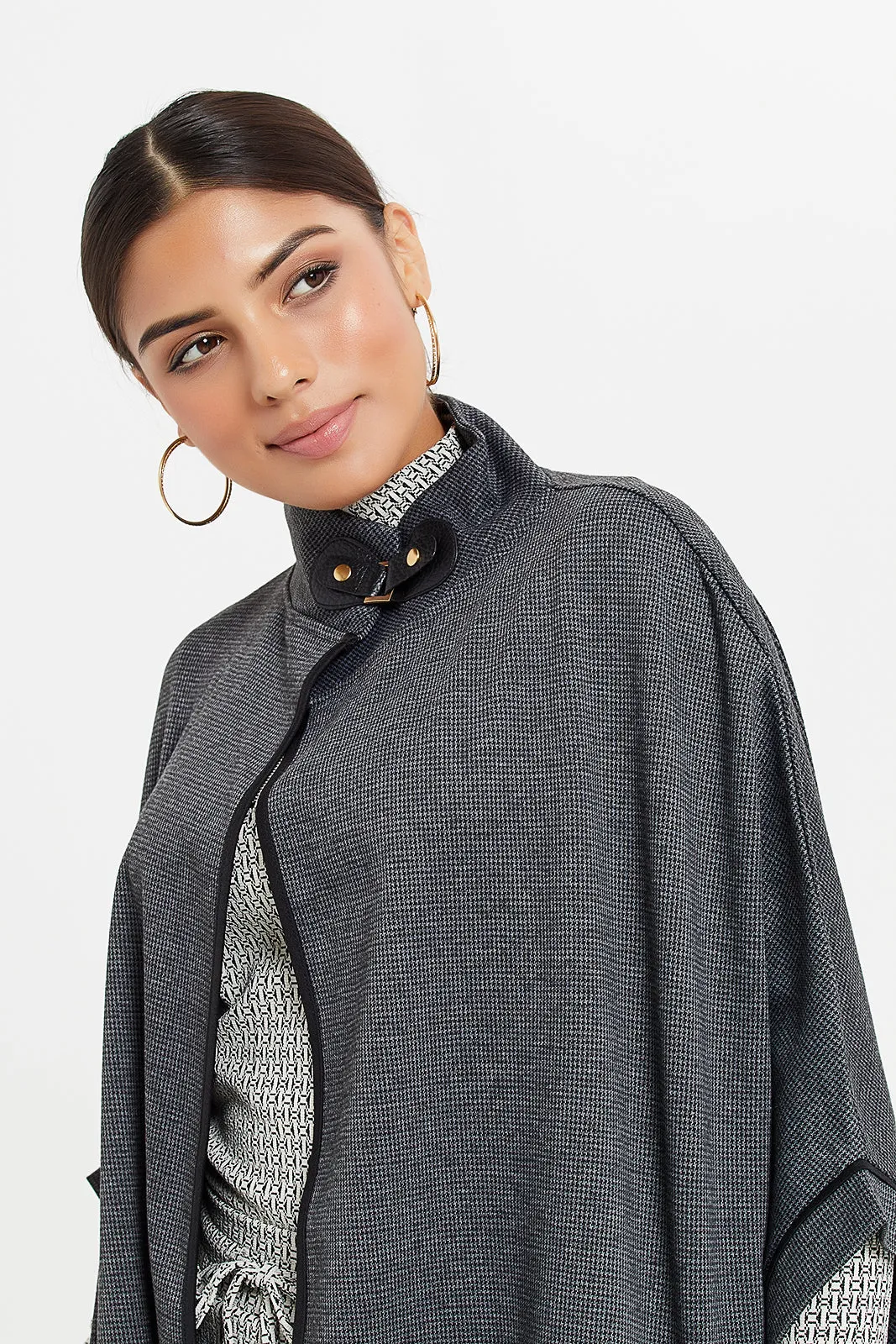 Women Charcoal Cardigan