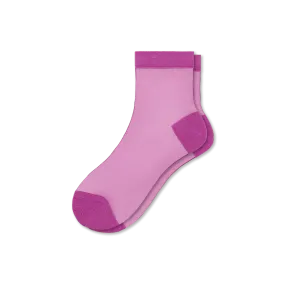 Women's Sheer Quarter Socks