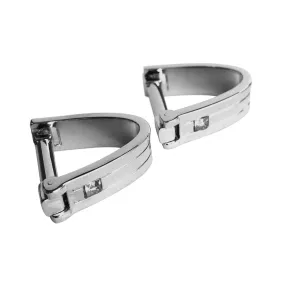 Wrap Around Silver Cufflink