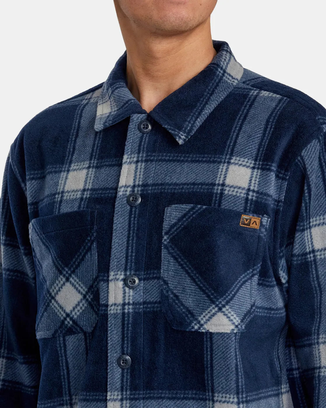 Yukon Hi Pile Fleece Shirt Jacket - Moody Blue