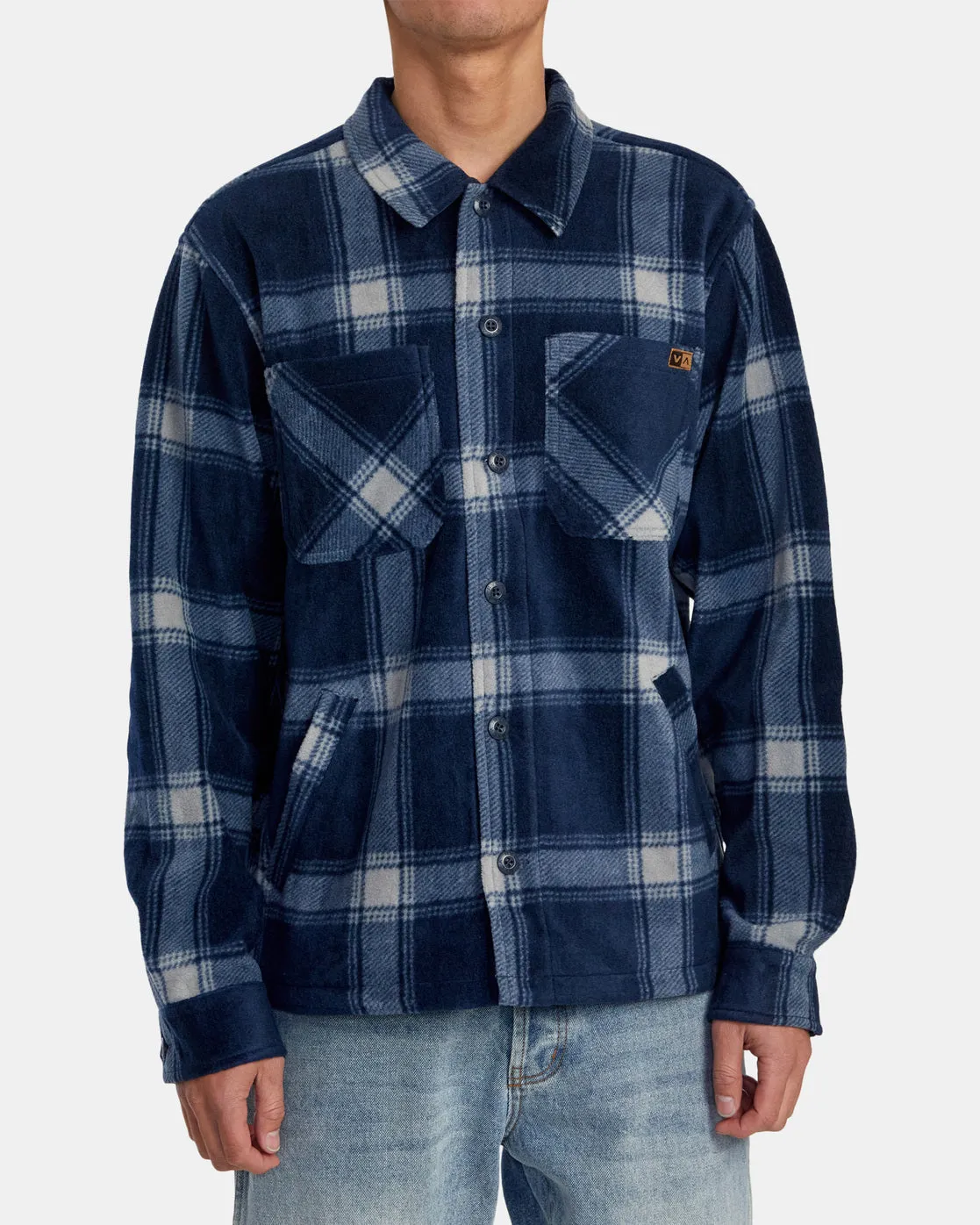 Yukon Hi Pile Fleece Shirt Jacket - Moody Blue