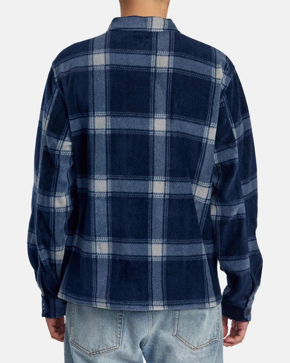 Yukon Hi Pile Fleece Shirt Jacket - Moody Blue