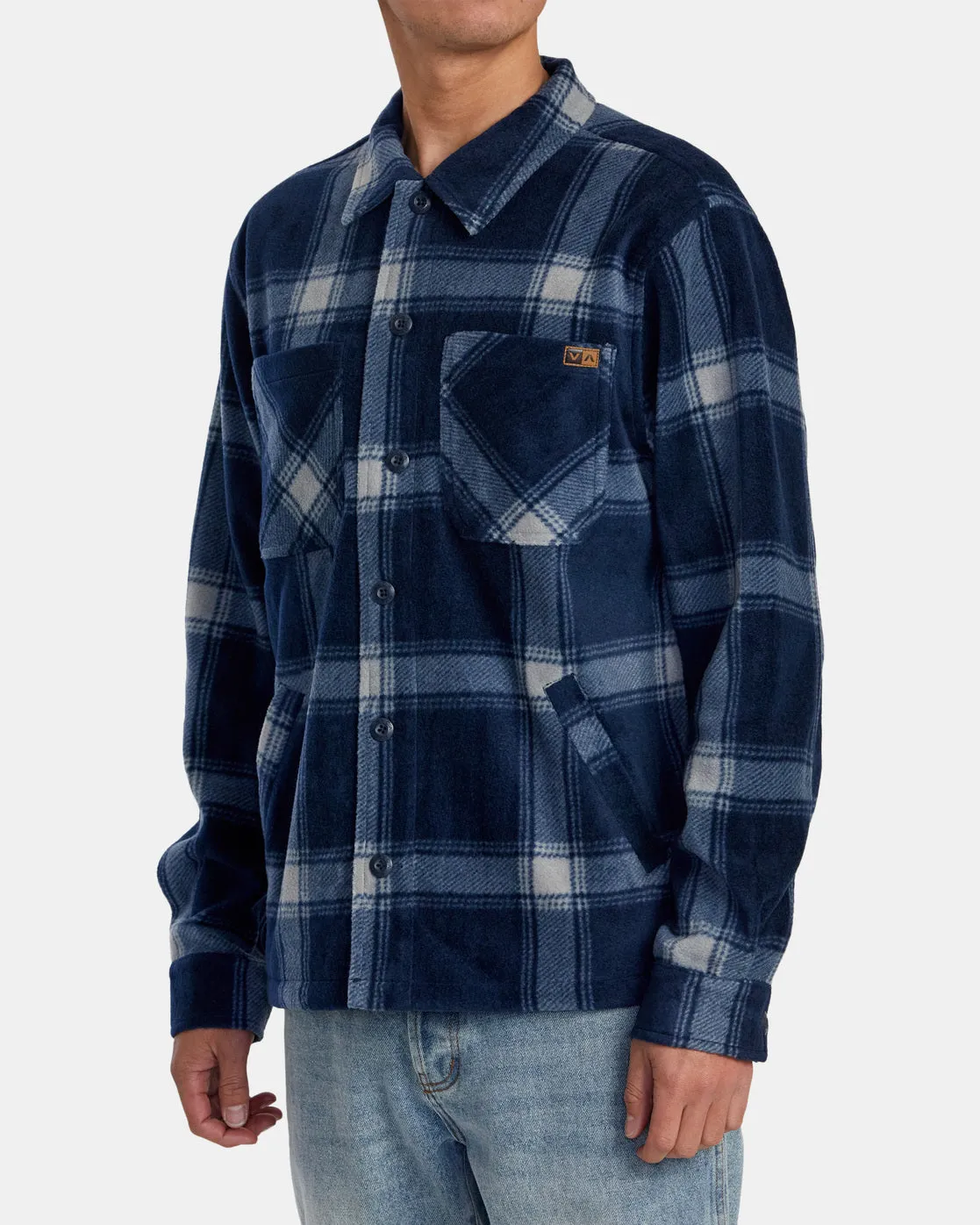 Yukon Hi Pile Fleece Shirt Jacket - Moody Blue